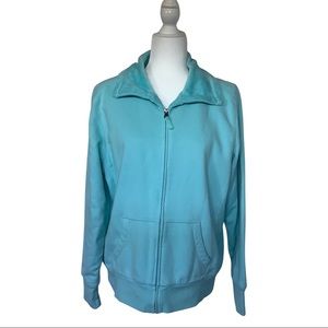 L.L.Bean Classic Full Zip Plush Sweatshirt, Large